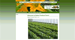 Desktop Screenshot of nabersproducefarm.com